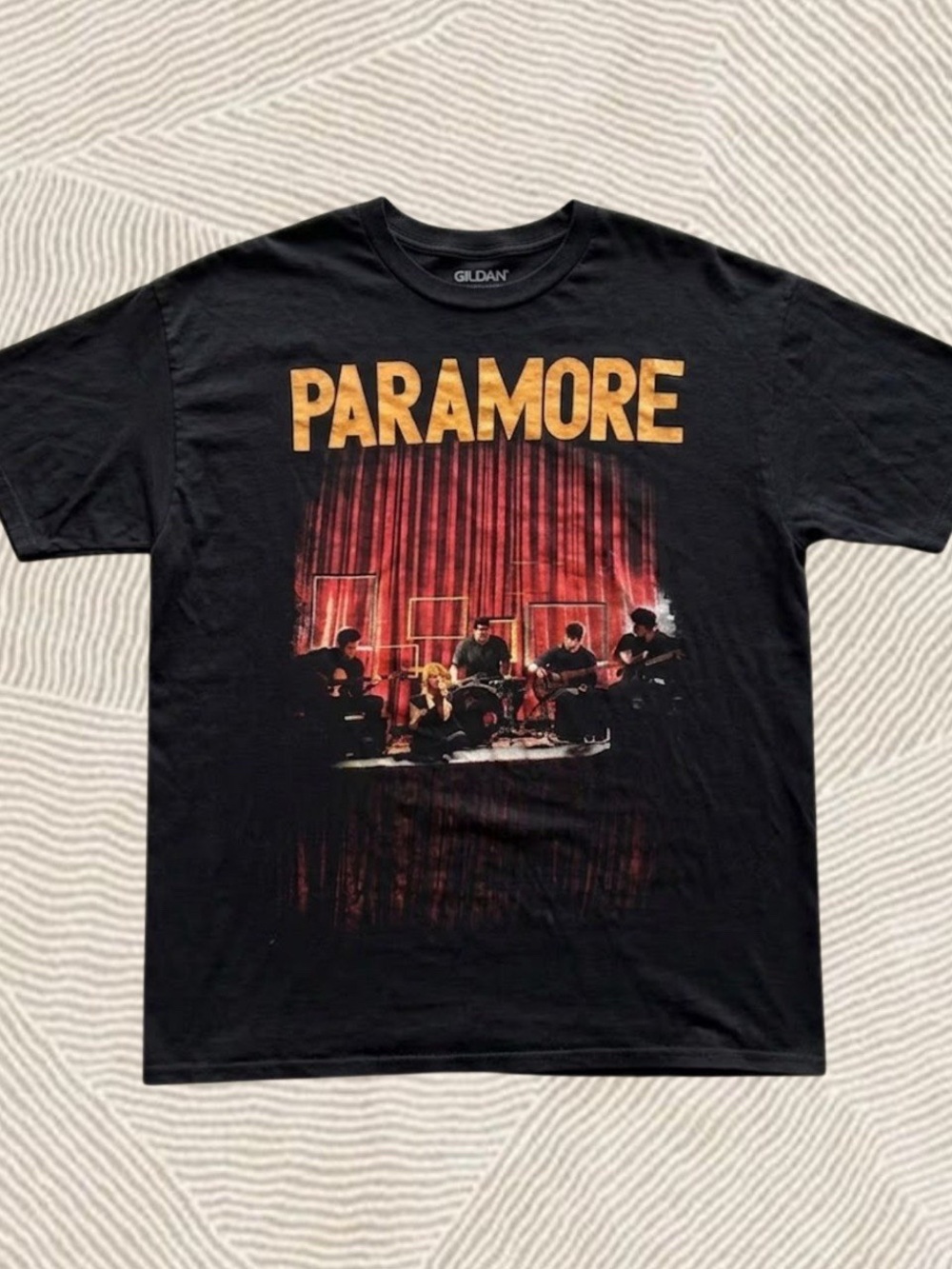 Gildan Black Paramore Graphic Tee